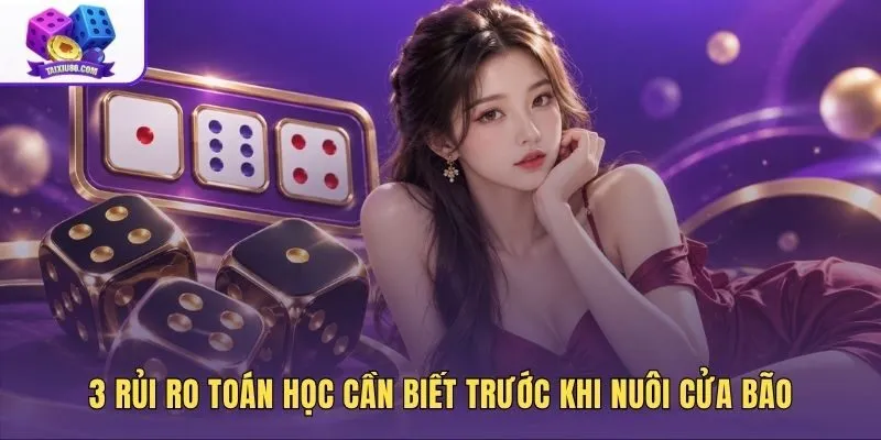 Sai lầm toán học khi nuôi cửa cược tài xỉu nổ bão